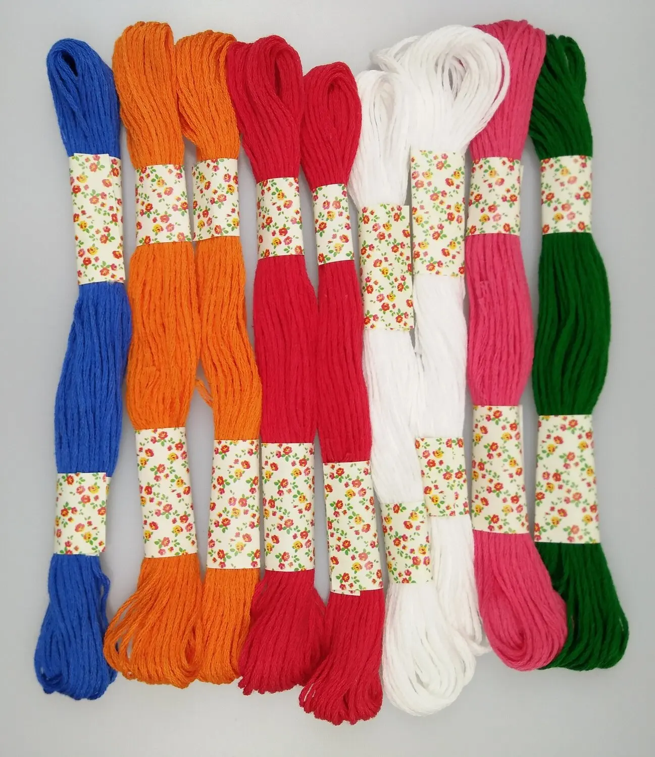 Embroidery Floss High Quality 100% Egyptian Cotton  Cross Stitch Thread customized color