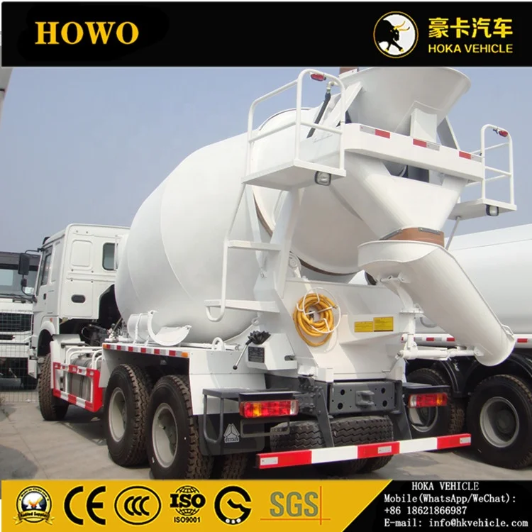 SINOTRUK HOWO 6X4 336HP 9CBM Бетономешалка ZZ1257N3847W для