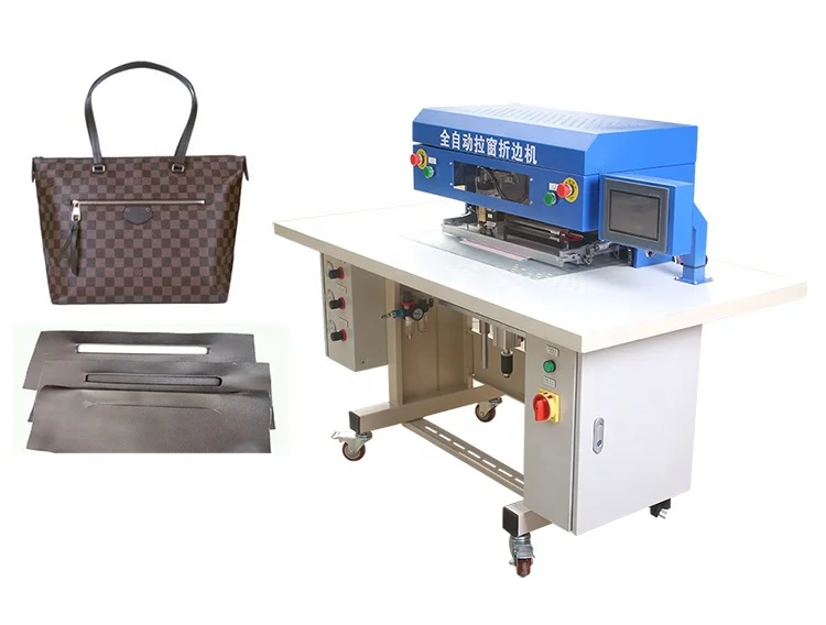 Automatic High accuracy bending fabric pu machine for bags for sale