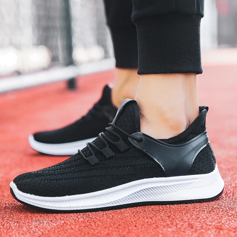 
2021 new model private label custom fashion white running walking black sport shoes men casual sneakers 