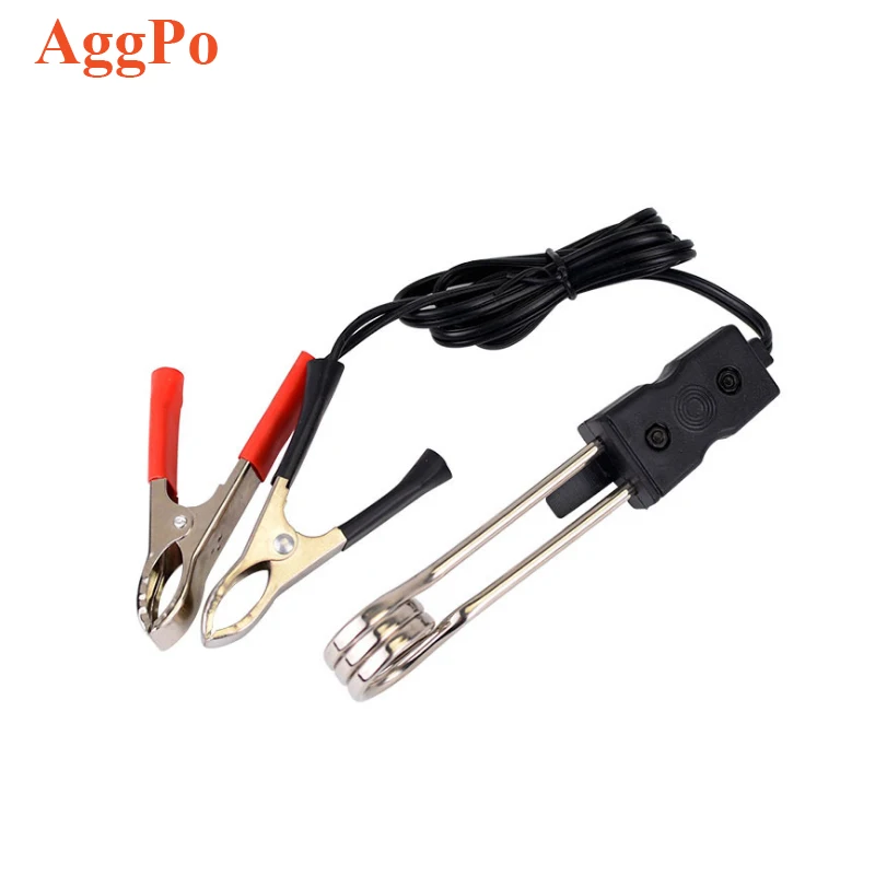 
 Электроника для автомобиля 12 В Аккумуляторный зажим водонагреватель для кемпинга горячий Быстрый закипание Электрический автомобильный погружной водонагреватель для чая кофе  