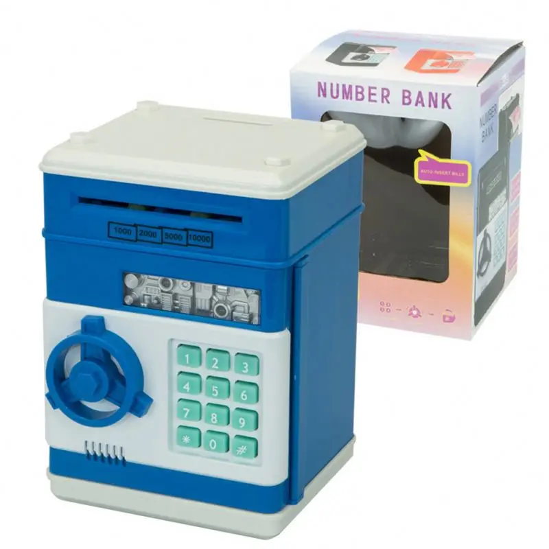 Money Bank With Password, Electronic Atm Password Cash Coin Saving Banks Cash Piggy Banks/