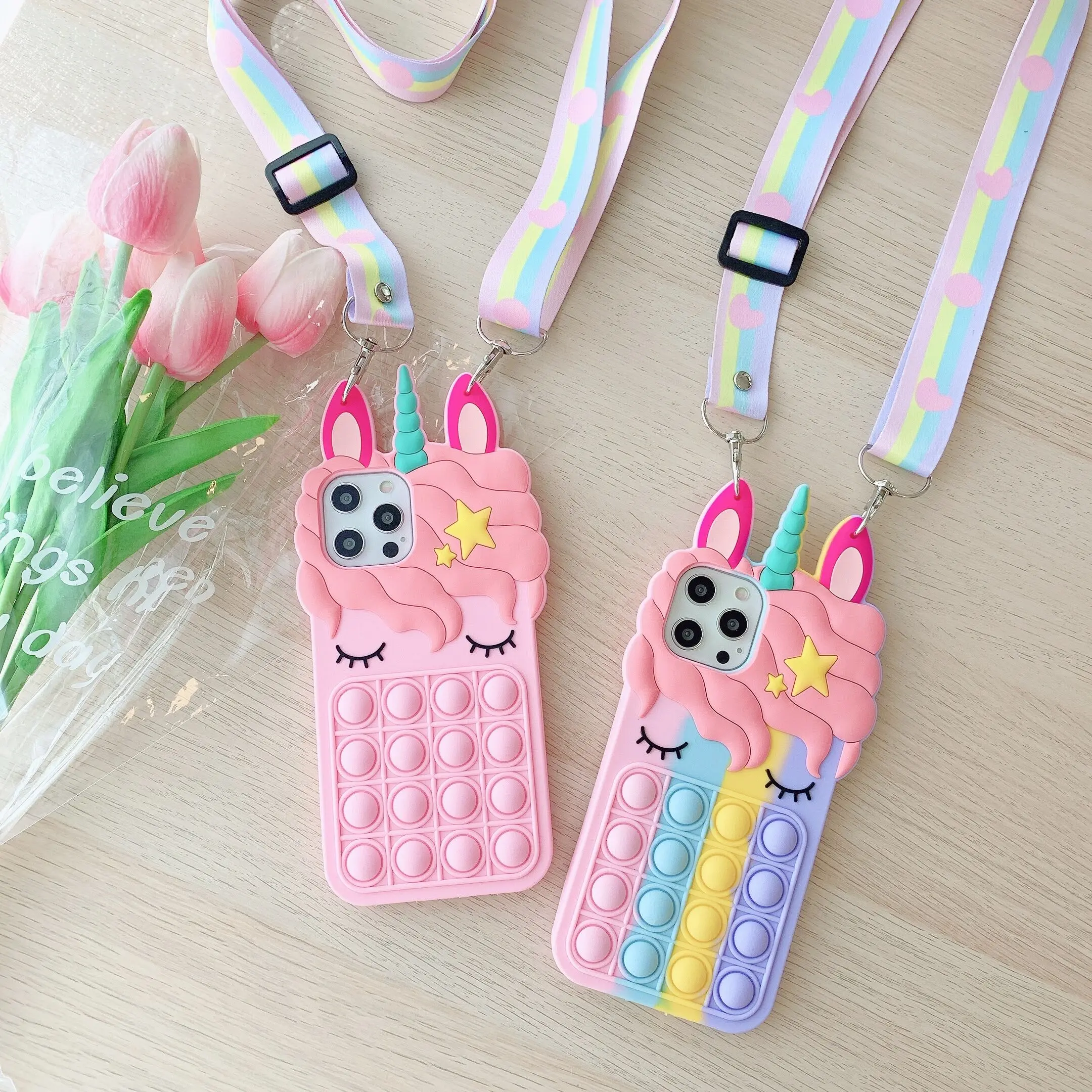 New arrival Silicone Cute Animal phone case for iPhone, Design for iPhone 12 11 Pro Max XR XS
