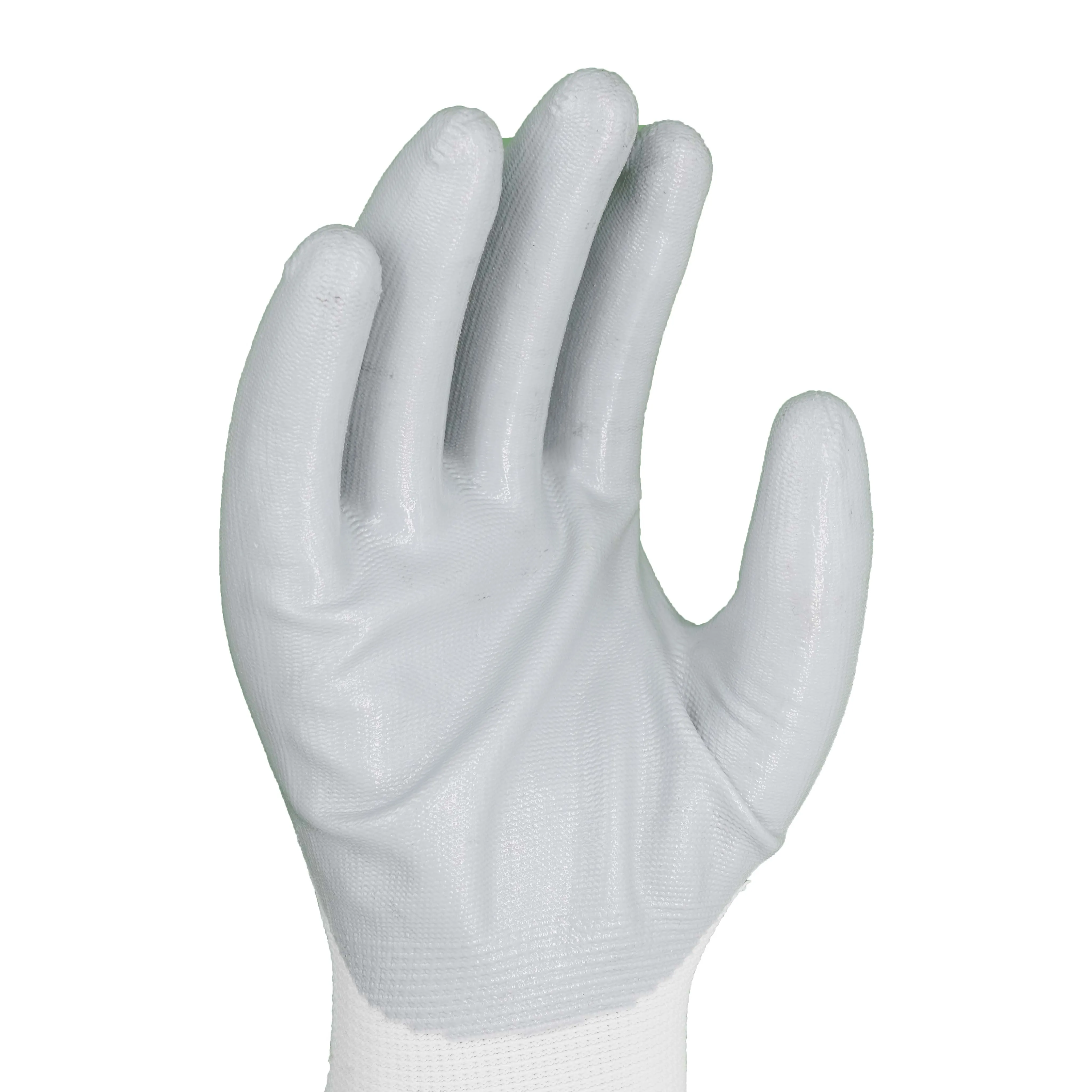 SKYEE Nitrile Coated Nylon Seamless Knit Anti Cut Breathable Warehouse Safety Work Gardening Gloves With Grip for Men & Women