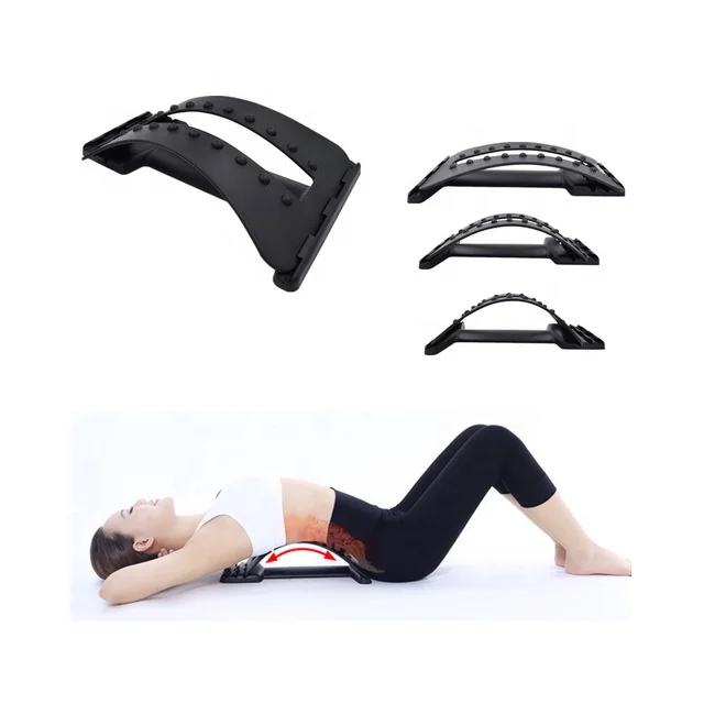 
Neck Massage Cervical traction Pain Relief Accupressure Magic Stretcher Fitness Equipment Stretch Relax Back Massager Stretcher 
