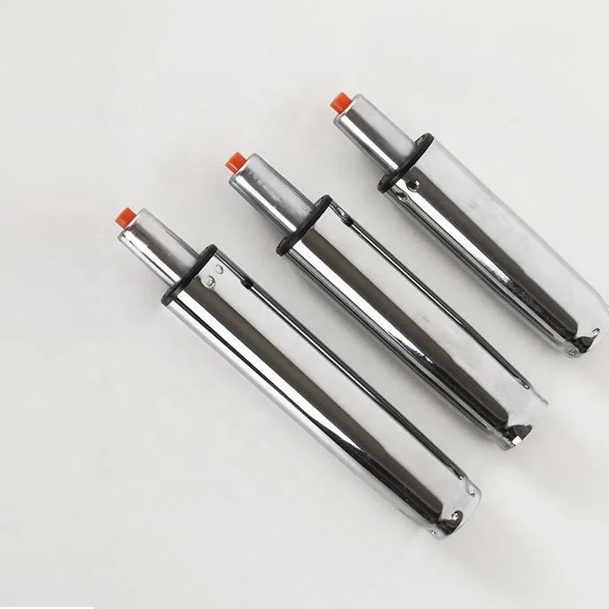 Поворотный хромированный подъемник с газовой пружиной для стула