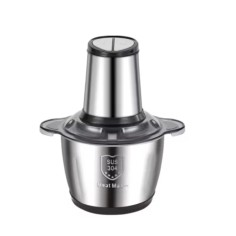 Home Kitchen Stainless Steel Silver Crest Mini Food Colors Meat Chopper 2L 3L New Mincer Electric Meat Grinder Sale