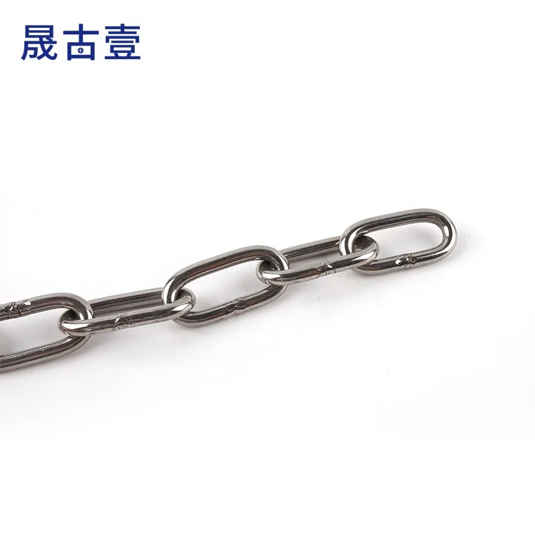 High quality stainless steel square personalized chain