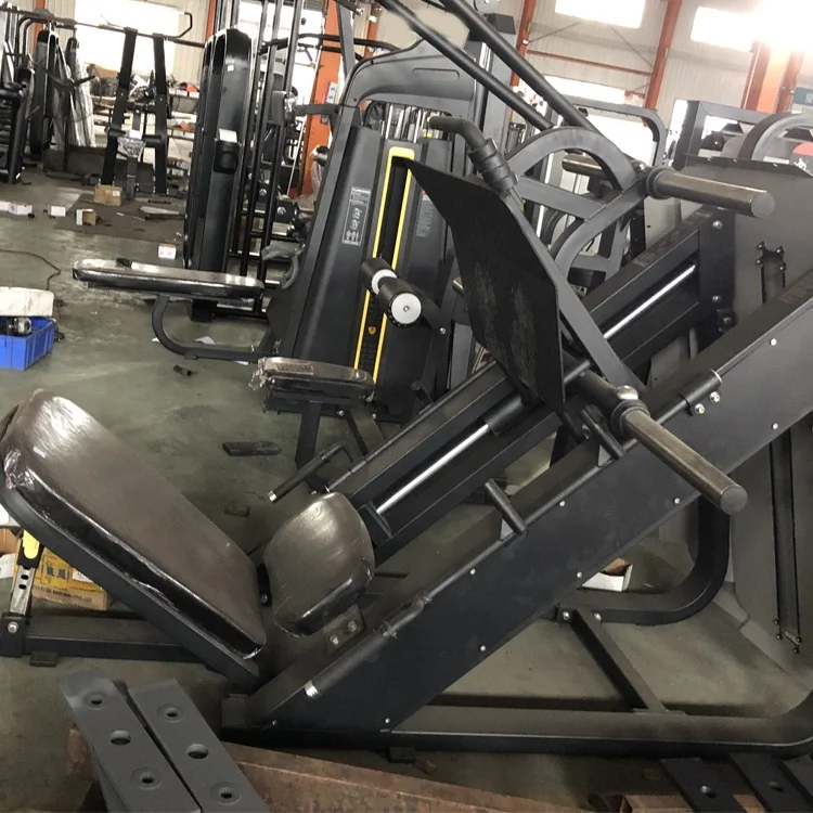 Professional Gym Strength Fitness Equipment Plate Loaded 45 Degree Leg Press Machine For Sale