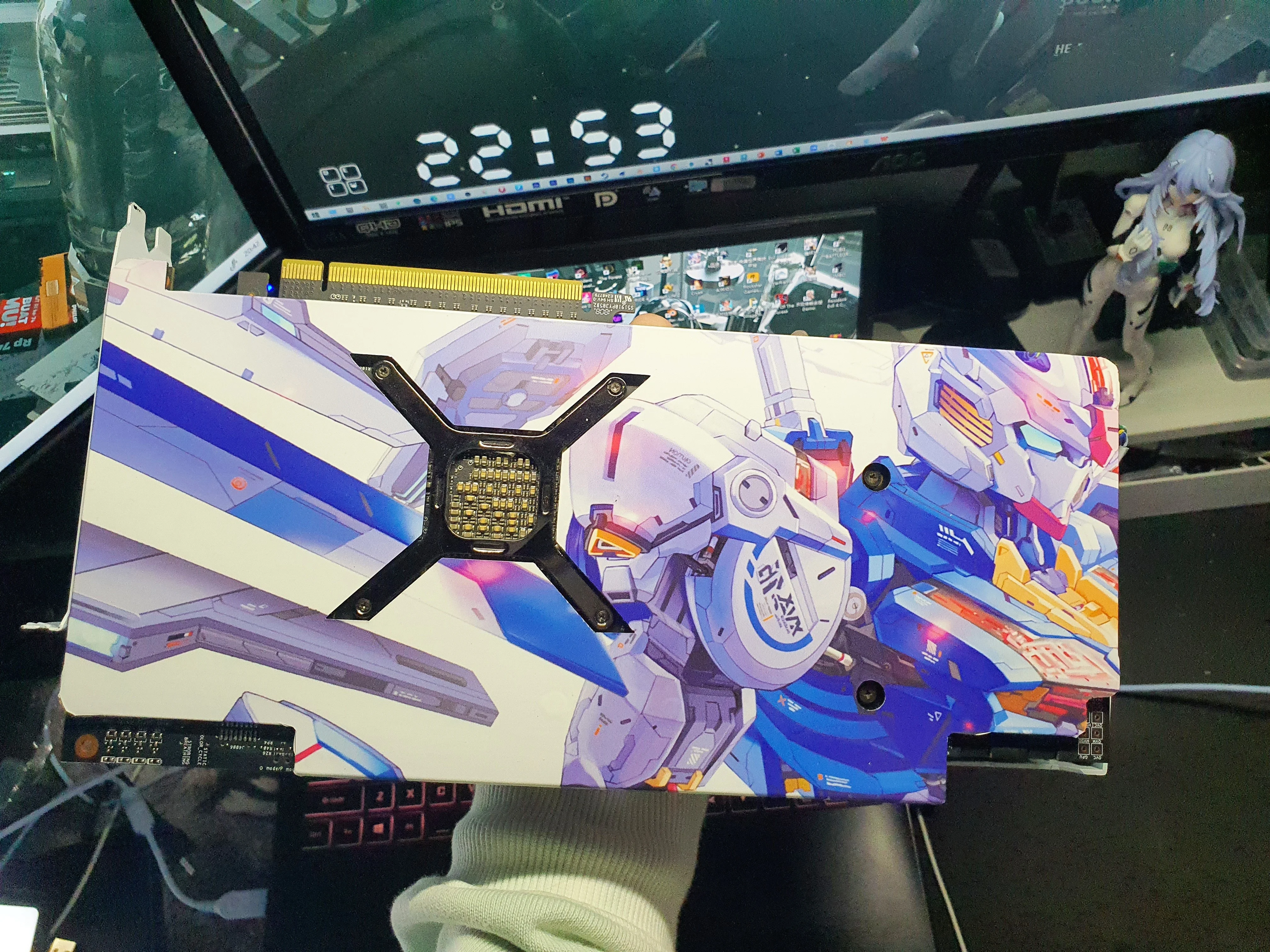 Design Video Card Geforce Rtx 3050 3060 2060 Gtx 960 1060 1650 1660 Rx 580 5500 5600 5700 6500 Vega64 8g PC Graphics Card