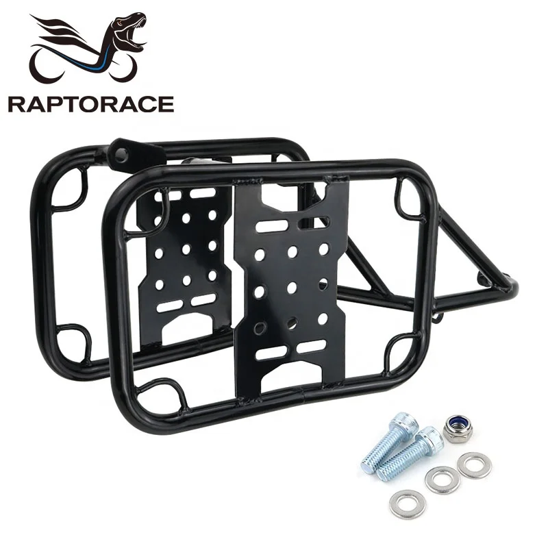 Raptorace fit for YAMAHA WR250R WR250X aftermarket Saddlebag Support Rack Side Luggage Bracket Holder Supporter