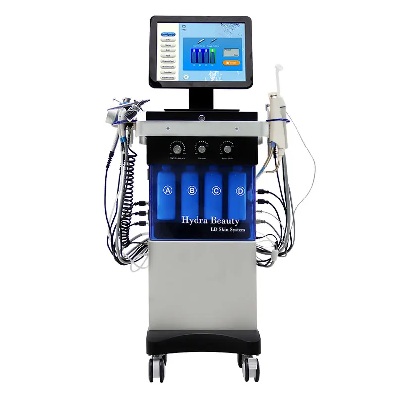 machine facial 14 en 1 hydro microdermabrasion instrument hydra oxigen dermabrasion machine for facial
