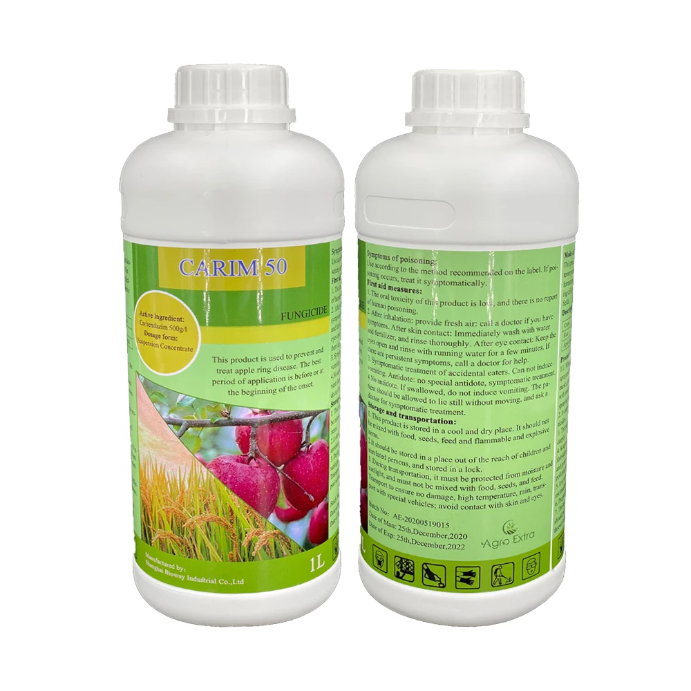 Высококачественный фунгицид карбендазим 98% TC, 80% WP, 50% WP, 500g/l SC, 50% SC