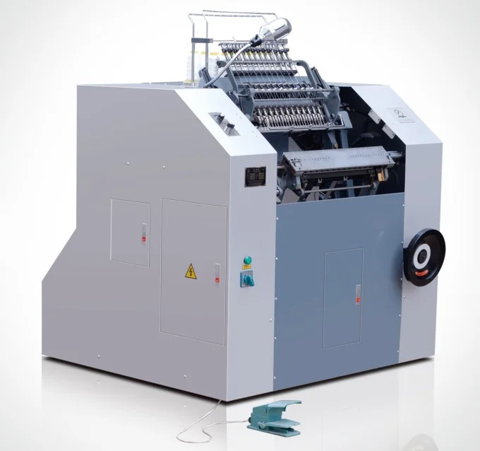Close Needle Book Binding Sewing Machine Sx-460a Hot Sales Semi Automatic 10 Wooden Case
