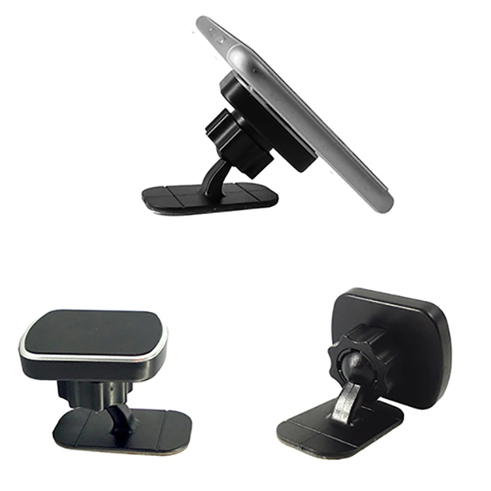 Автомобильный магнитный держатель для телефона, сильный магнит, вращающийся на 360 градусов, универсальный держатель для телефона на приборную панель автомобиля