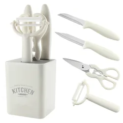 Promotion kitchen&tabletop vegetable& fruit tools 6pcs kitchen accessories 5pcs kitchen gadget tool sets