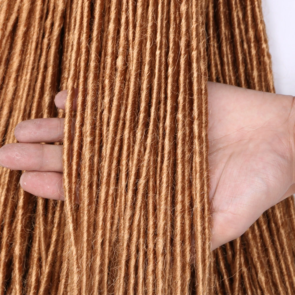Micro Locs Synthetic Hair Extension Dreadlocks Crochet Hair