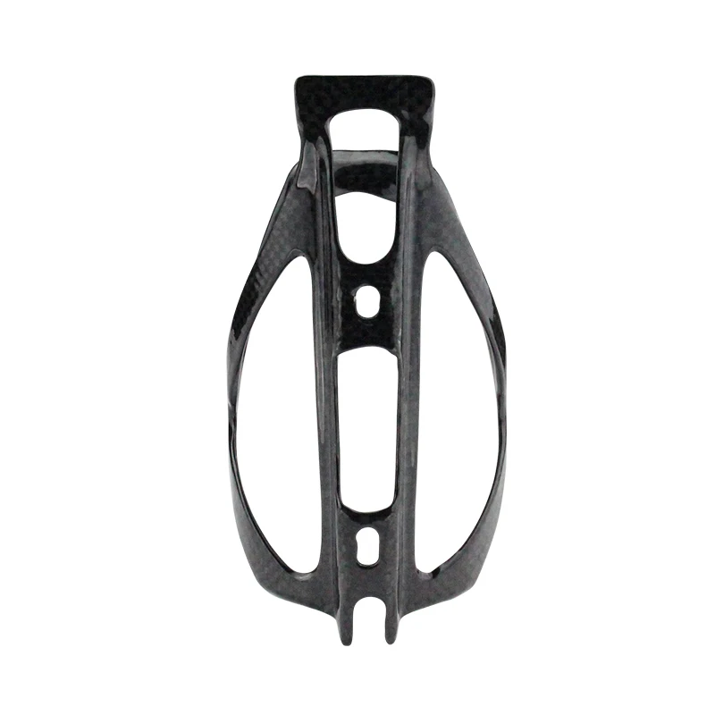 Durable Road Bike Cage Black 3k Carbon Fiber Carbon Fiber Water Bottle Cage Holder