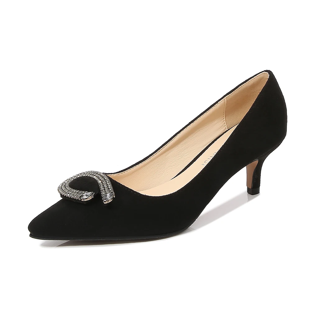 Luxury Heels For Women Wholesale Suede High Heels Shoes Party Shoes Women Stripper Shoes Heels Office Classic Pointed Toe Pumps