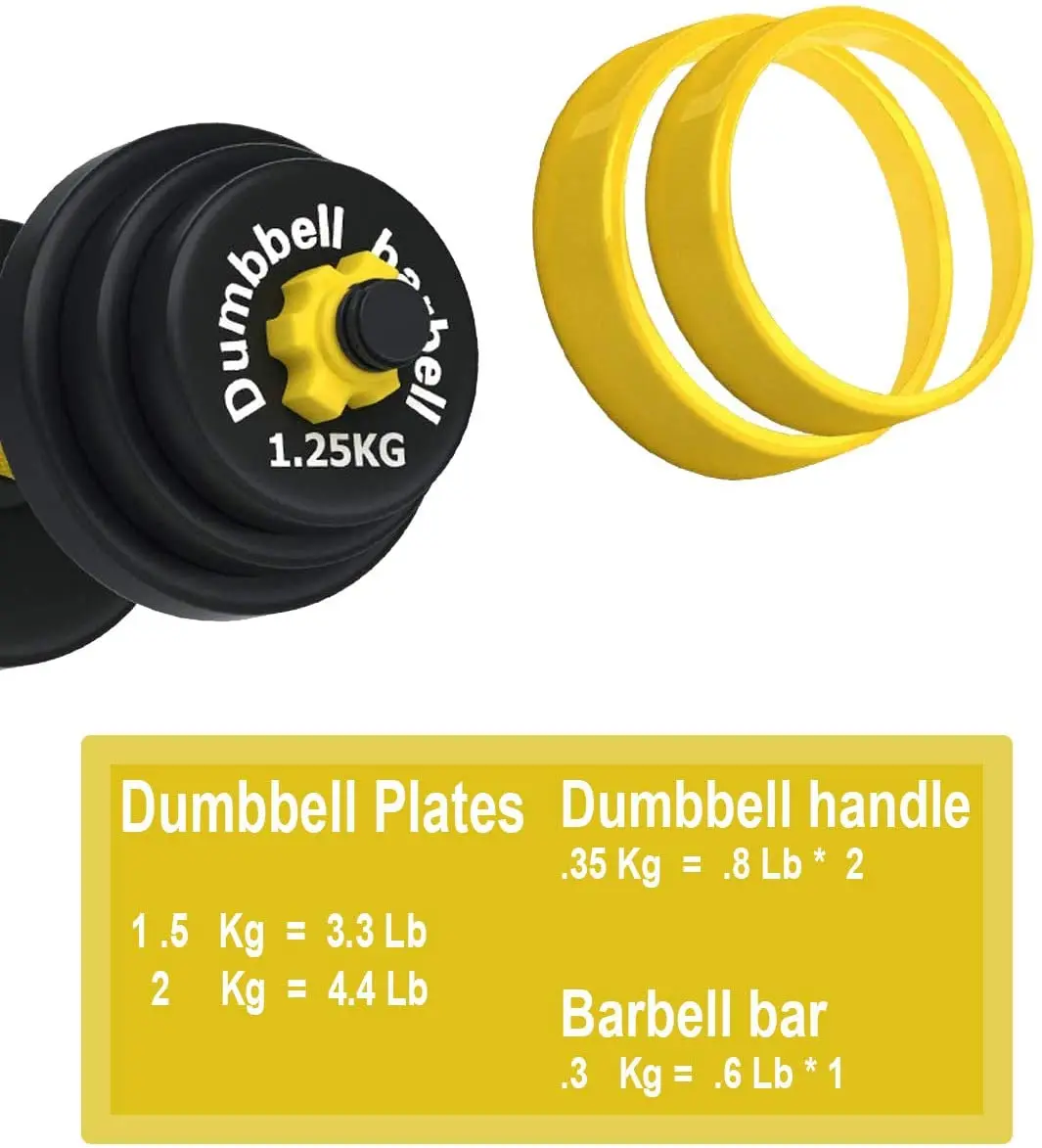 Adjustable Barbell Weight Pair dumbbell set gym All-Purpose Home Metal Dumbbell OEM weights 2-in-1