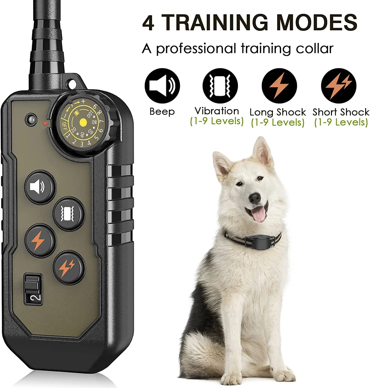 ipetdog training dog collar Electric remote control dog training collar 2024