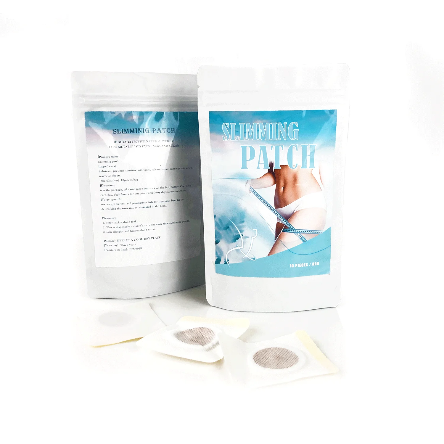 chinese herbal body weight loss patches navel sticker fat burning