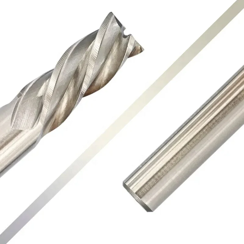 HSS Milling Cutter 4 Flute End Mill 10pcs 2-12mm for CNC Machine Milling Tools Router Bit Metal Cutter Aluminum Milling Bit
