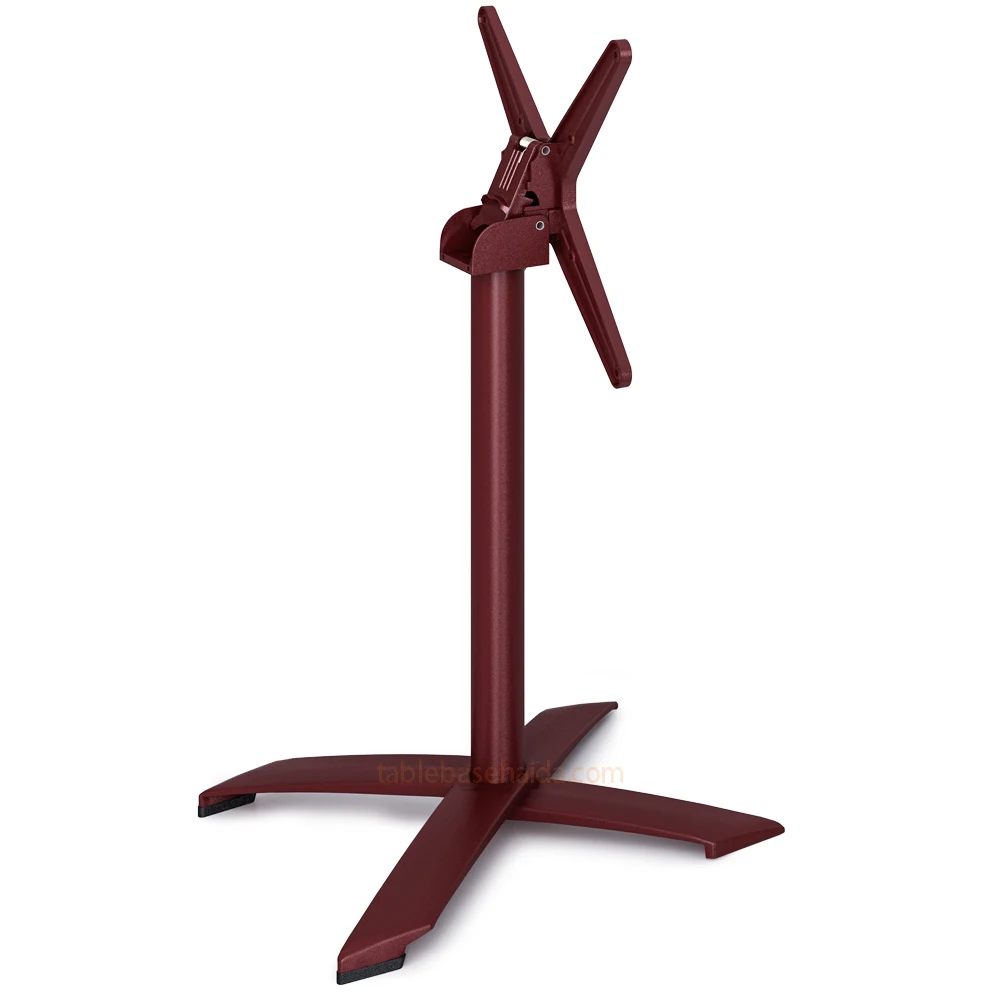 New Product X Shape Folding Telescopic Table Leg Mechanism Clamp Foldable Chrome Furniture Fency Golden