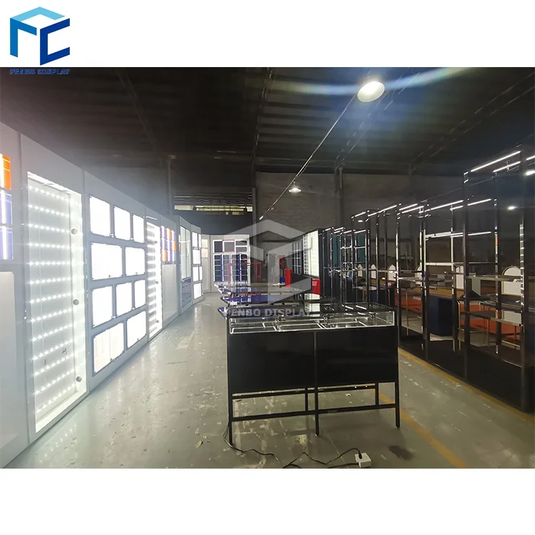 Modern Clothes Store Display Cabinet Luxury Garment Store Display Stand Men Clothes Shop Furniture Clothing Shop Design