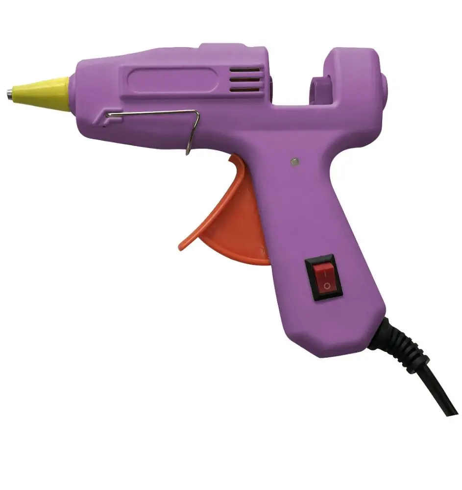 
HJ003-1 dual Temperature adjustable switch 110-220v mini hot melt glue gun 