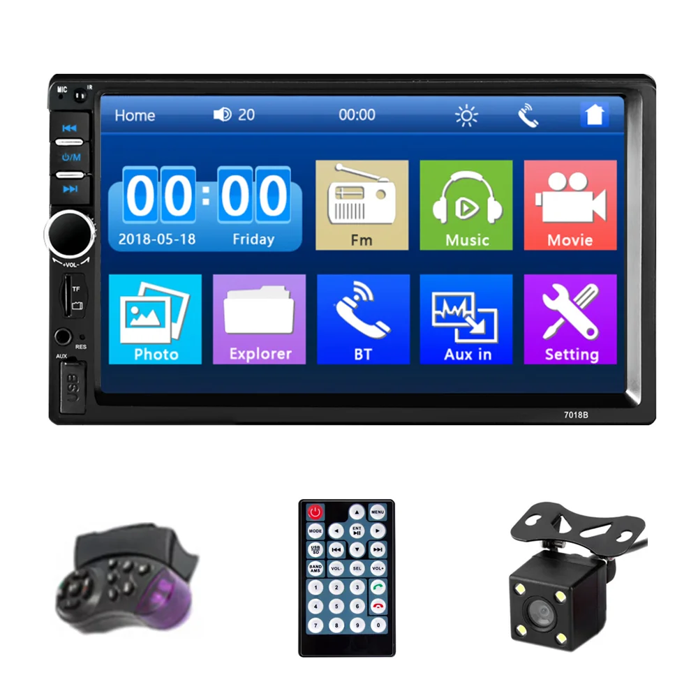 Panasound 2 / Double Din Car RM Radio Mp5 Stereo Media Player