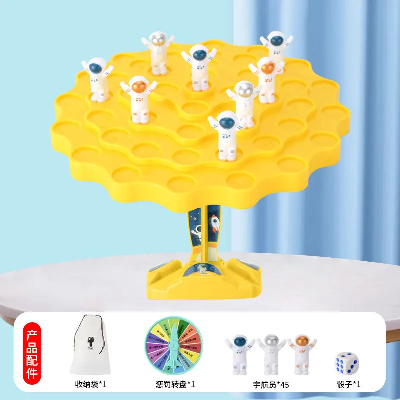 2024 Montessori Balance Tree Of Panda Battle Game Training Concentration Interactive Educational Toys For Children