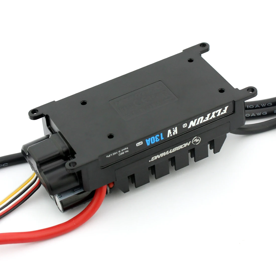 Hobbywing Flyfun 130A HV OPTO V5 Electric Speed Controller Brushless 6-14S Lipo Esc No Bec for RC 80-90MM EDF Big Airplane