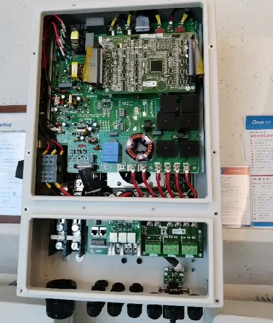 Deye Stock DC/AC Inverter 5kw 8kw 10kw 12kw power system hybrid solar inverter
