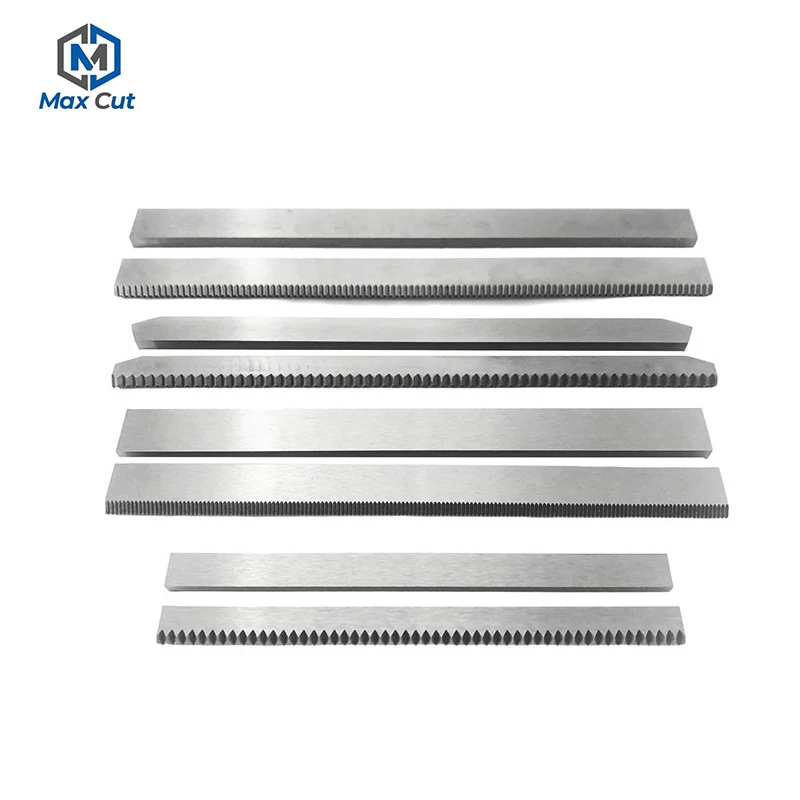 Sealing Blade Tooth Zigzag Blade Carbon Steel Serrated Blade For Packaging Machine Parts