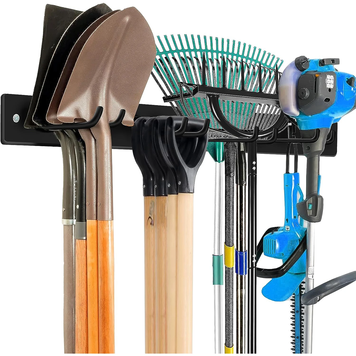 Garden Wall Cleaning Tools Storage Display Rack Shelf Bin