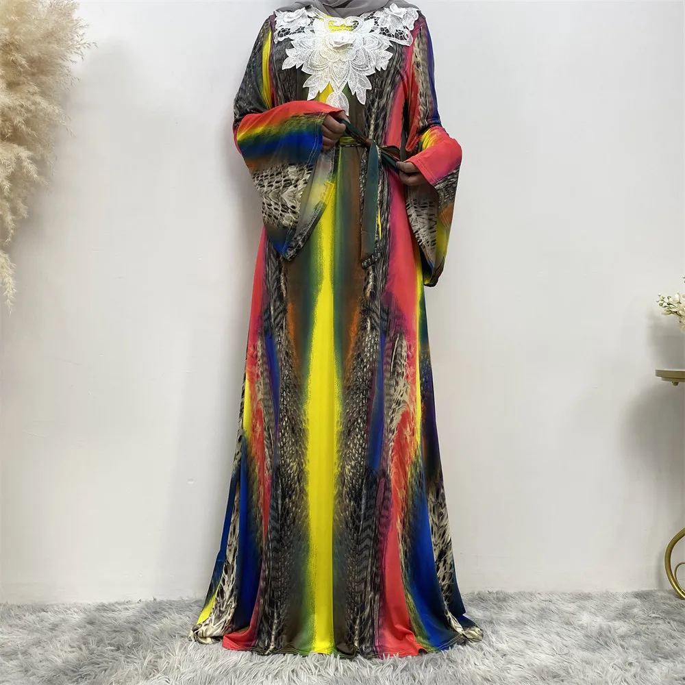 Wholesale New Arrival Remanda Muslim Women Clothing plus size women abaya Dubai Kaftan Casual dress