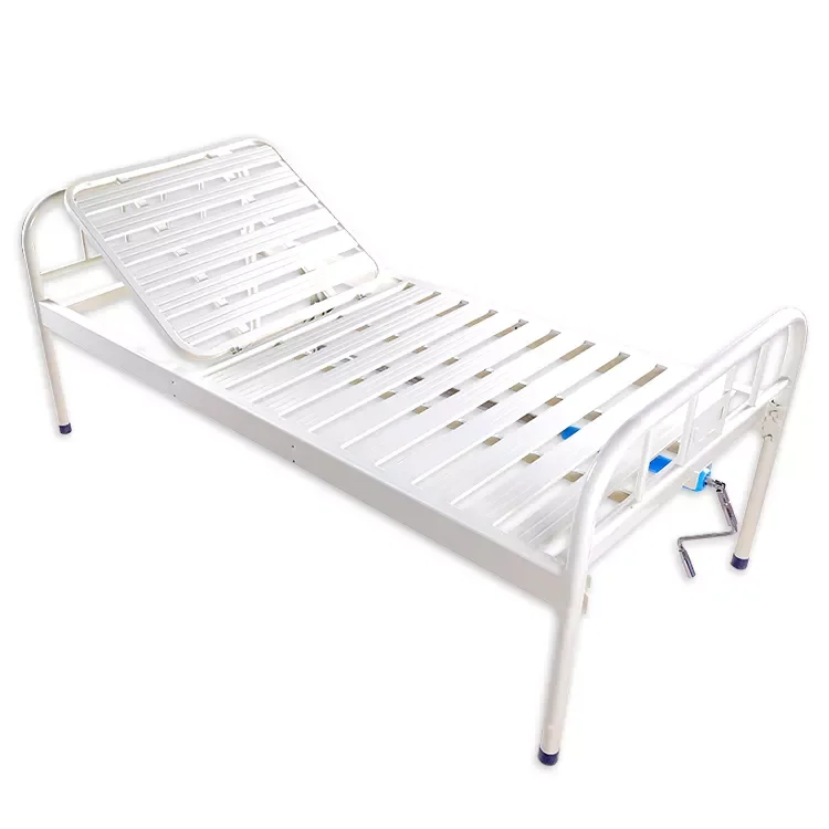 Hot Selling Abs Head Board manual 1Crank hospital beds Patient hand remote control hospital Medical Bed