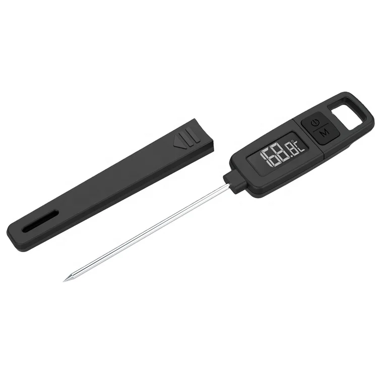 Multifunctional Mini Digital Thermometer With Stainless Steel Probe
