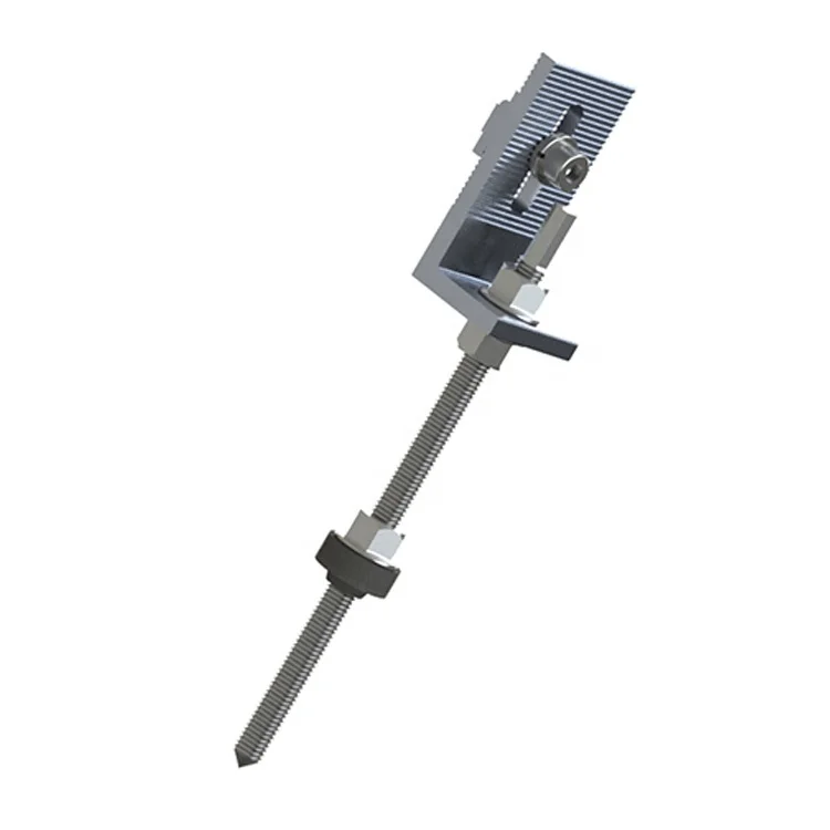 Top Trapezoidal Metal Roof Aluminium Solar Bracket Roof Mount L Foot