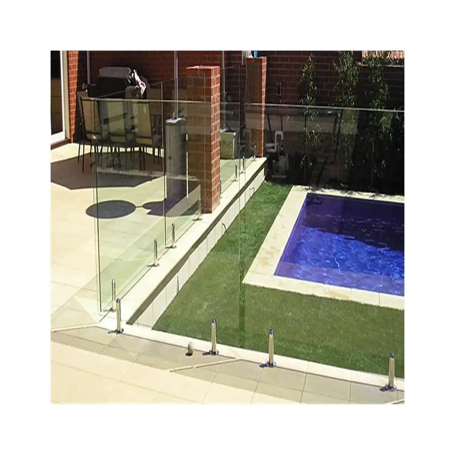 Prima Glass Railing Artistic Stair Railings Sight Glass Fittings Ball Bracket For Outside Balustrades&Handrails