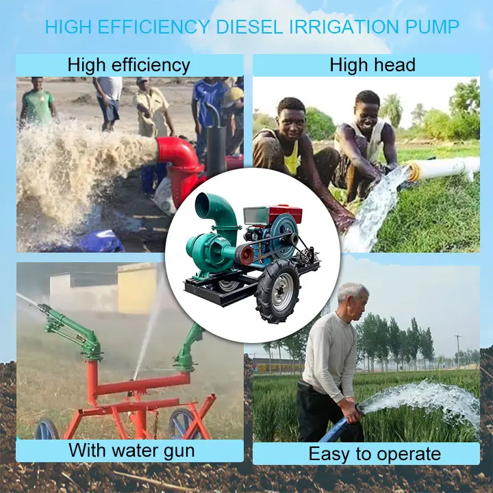 Diesel Engine Booster Pump for Irrigation for Irrigation and Agriculture Efficient Motor Pump