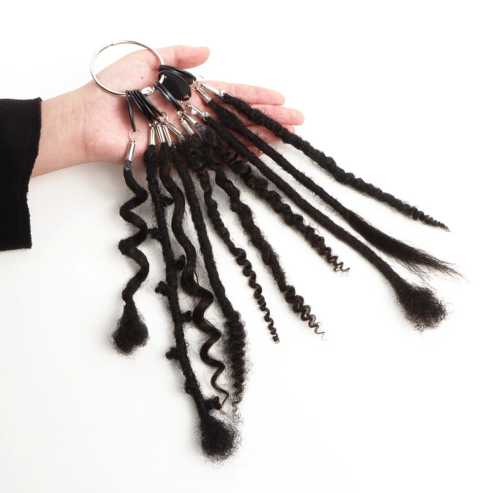 Vastdreads custom available locs wholesale new human hair dreadlocks extension loc hair product