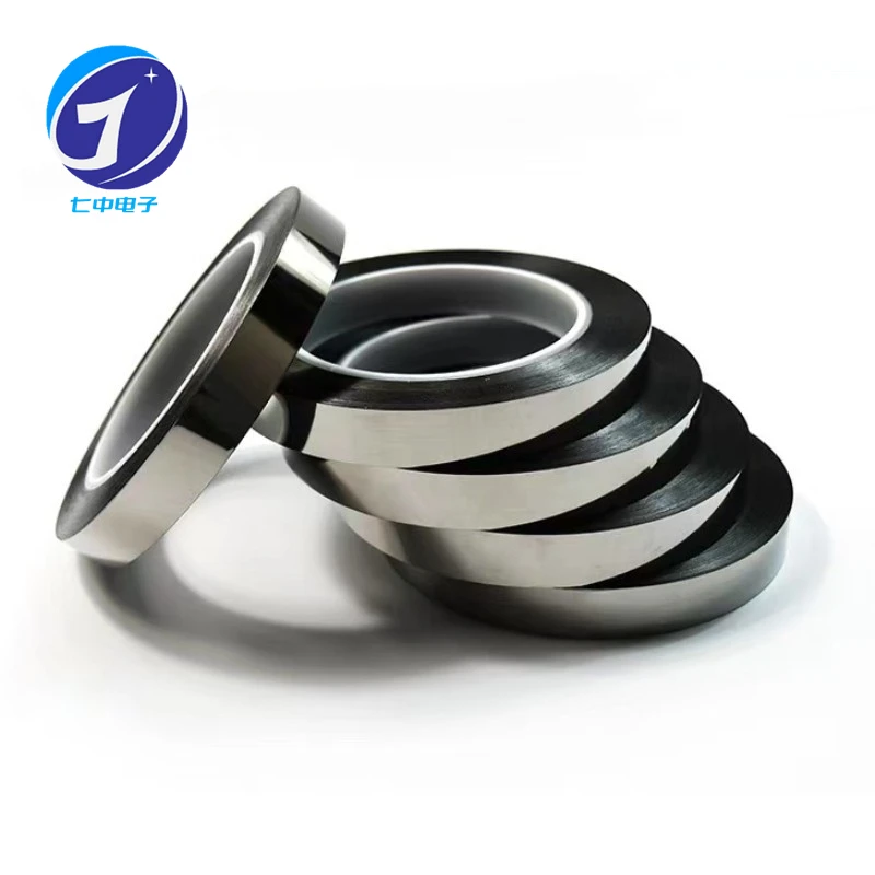 High Viscosity No-Residue Silver Grey PET Film Self Adhesive Anti Static Low Static ESD Safety Protection Packaging Tape