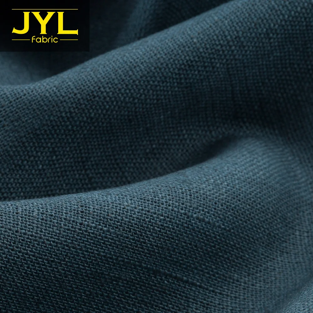 
JYL 45% cotton 55% linen fabric in-stock high-quality and hot-sale shirts garments linen fabric 8838# manufacturer 