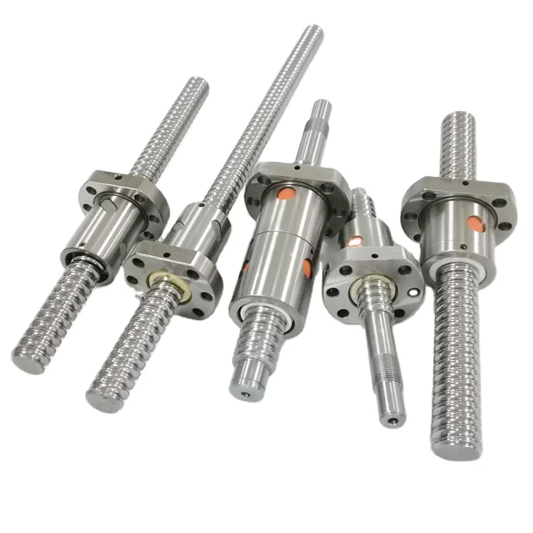 16mm ballscrew professional manufacturer ball screw parts nut in solidworks good-material ball spline ball screw