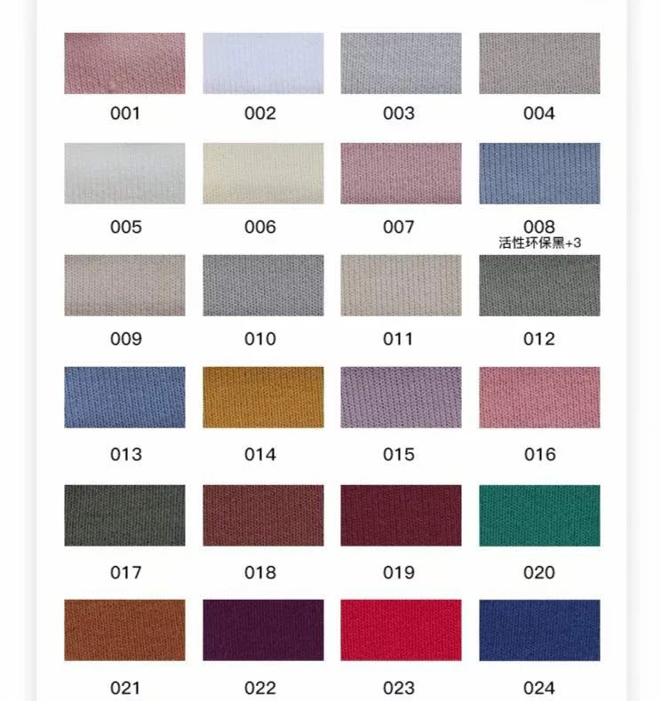 97% cotton 3% spandex stretch high quality cvc custom colors thick french terry fabric stock for sweatshirt