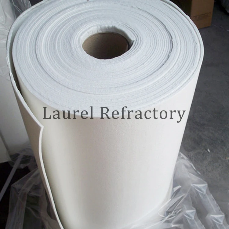 High alumina ceramic fiber wool paper