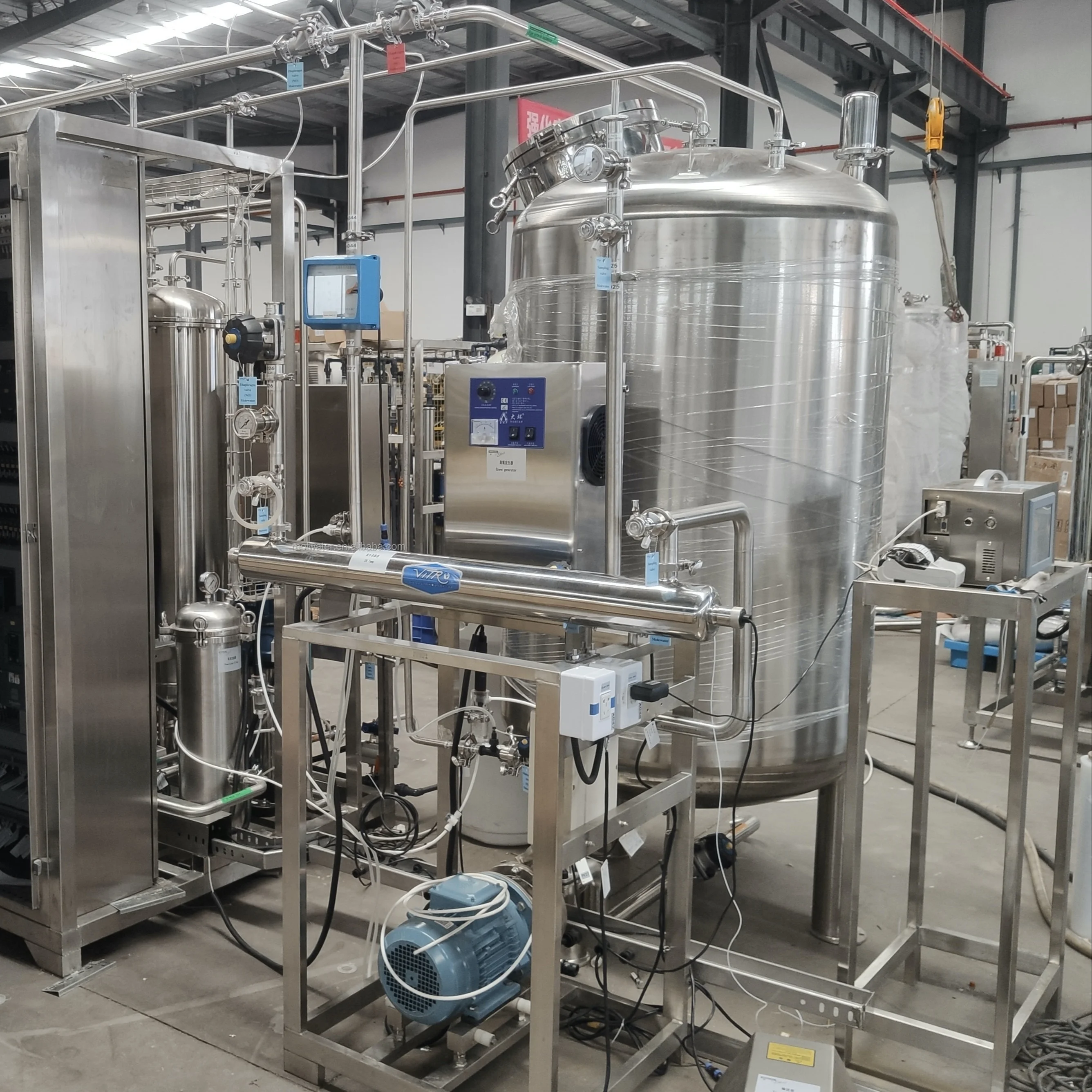 China Plant Purified Water /WFI  Generation/PSG With Distribution /Loop System