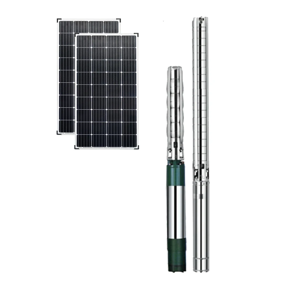 High Lift Large Flow PV Water Pump Solar Panel Water Pump for Agriculture